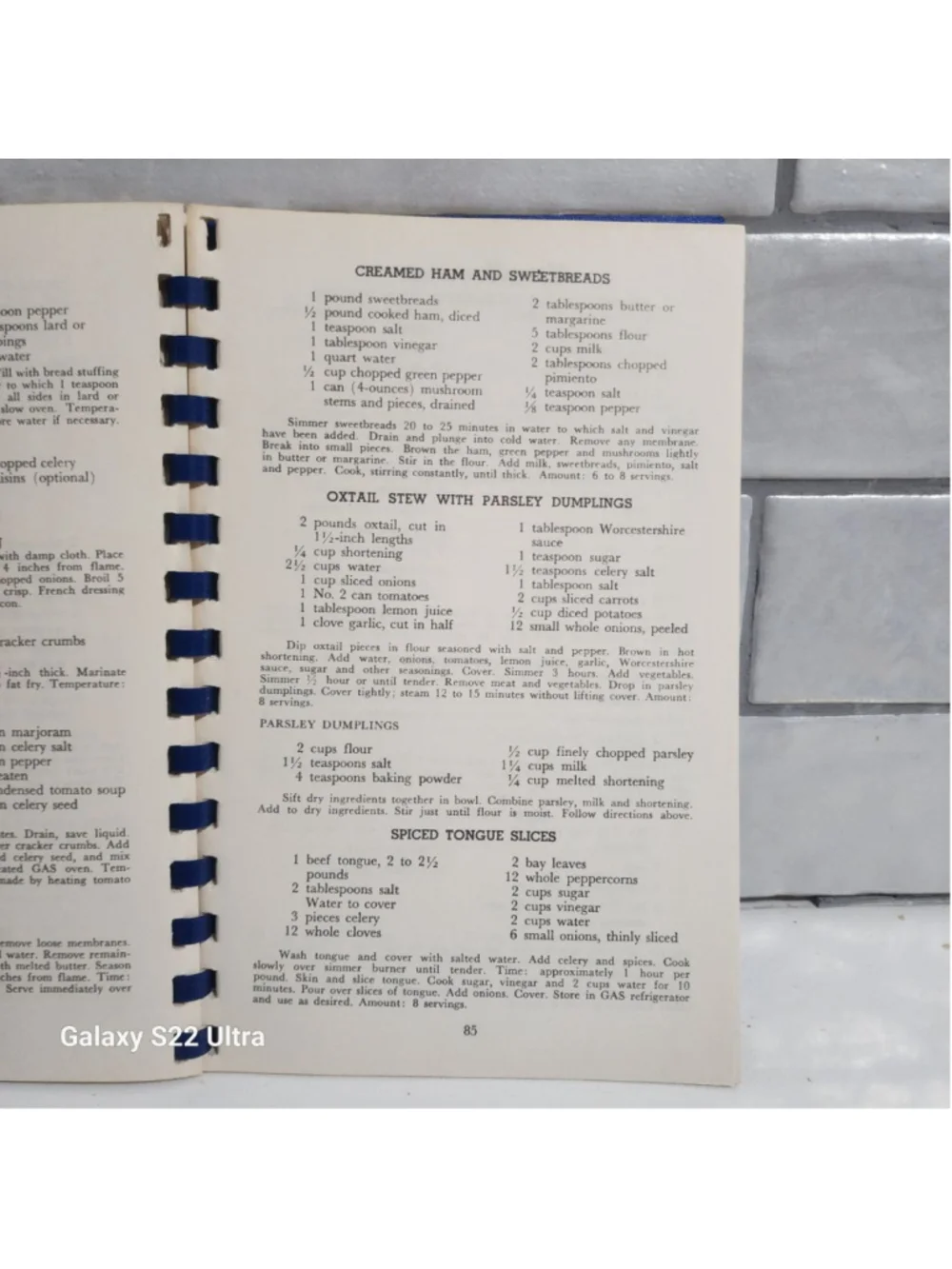 Advertising Cookbook, Atlanta Gas Light Cookbook